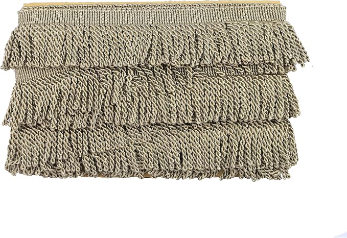 BEL AVENIR Bullion Fringe Trim Curtain Fringes 5 Yard x 2.5 Inches Sewing | - Image 4