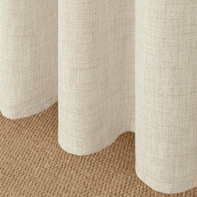 YoungsTex Linen Curtains 63 Inch Length - Image 7