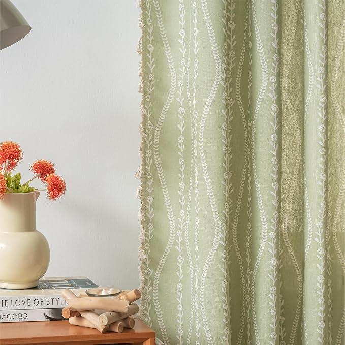 Sutuo Home Boho Curtains 96 Inches Long - Image 2
