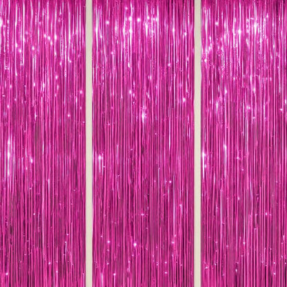 DECOCKRAT 3 Pack Foil Fringe Backdrop by DECOCKRAT
