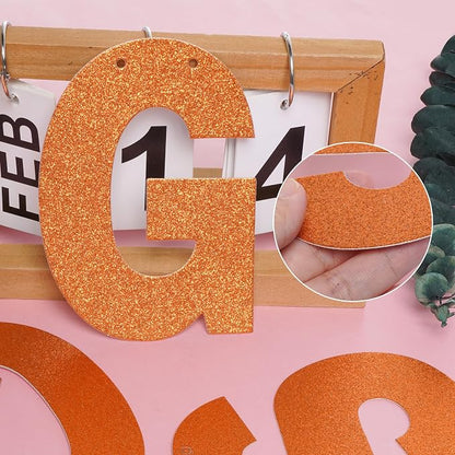 DIY Banner Kit with Letters Glitter Banner Letters Customizable Birthday - Image 4
