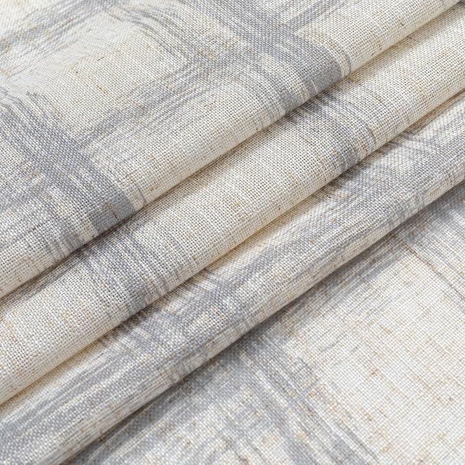 MYSKY HOME Linen Sheer Curtains 95 Inch Length - Image 5