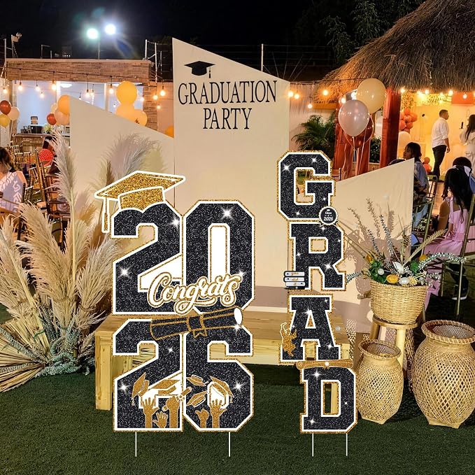 Graduation Yard Sign Class of 2026 Decorations - Image 6