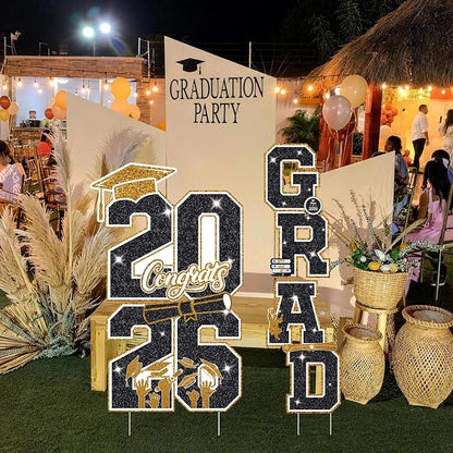 Graduation Yard Sign Class of 2026 Decorations - Image 6