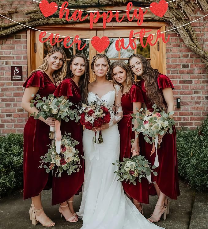 Pre-Strung Happily Ever After Banner - Image 5