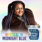 Punky Midnight Blue Semi Permanent Hair Color - Vegan & Cruelty-Free Conditioning Hair Dye, Lasts Up to 35 Washes, 3.5 fl oz