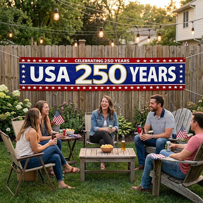 USA 250th Anniversary Banner 2x10ft - Image 6