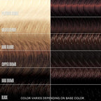 Overtone Color Depositing Semi-Permanent Hair Dye Conditioner - 8 oz For Natural & Color-Treated Hair, Moisturizing Shea Butter & Coconut Oil - Vegan & Cruelty-Free, Auburn Brown