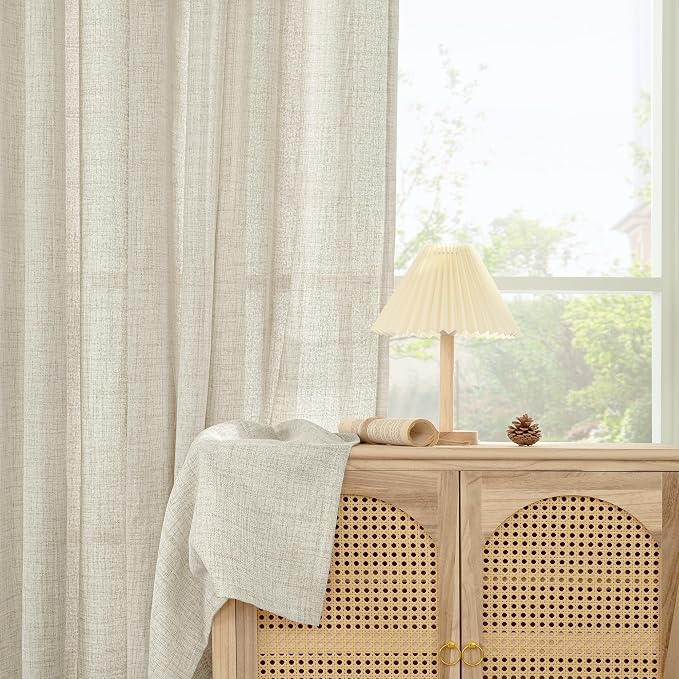 YoungsTex Linen Curtains 45 Inches Long - Image 8