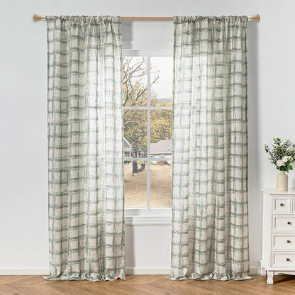 MYSKY HOME Living Room Curtains Nice Vertical Elegant Style - Image 2