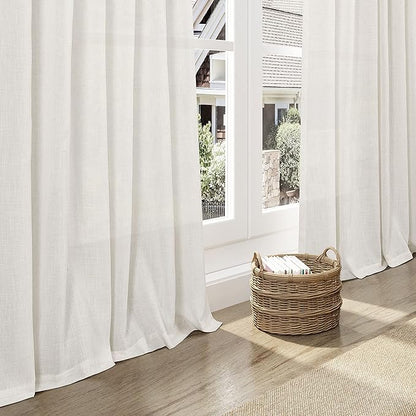 Nanspring Extra Long Curtains 2 Panels 111 Inches Long - Image 6