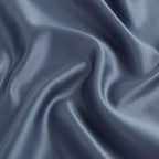 uxcell 2 Pack Silk Satin Pillowcase for Hair and Skin, Cool, Silky, Soft Breathable Pillow Cases King Size 20x36 Inch Sateen Pillowcase Slate Gray with Envelope Closure
