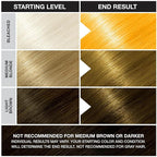 Punky Bright Yellow Semi Permanent Hair Color - Vegan & Cruelty-Free Conditioning Hair Dye, Lasts Up to 35 Washes, 3.5 fl oz