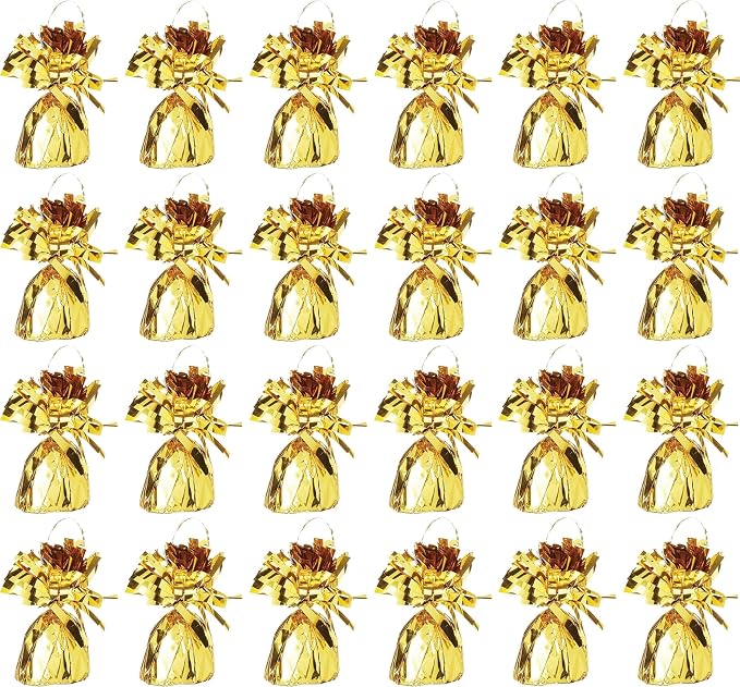 ROYALHOUSE Metallic Wrapped Balloon Weights by RoyalHouse