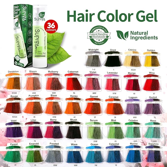 Temporary Hair Color Gel, Red Hair Dye Color Gel Washable Natural Instant Hair Color Wax for DIY Hairstyle for Kids Men Women(Color #70)