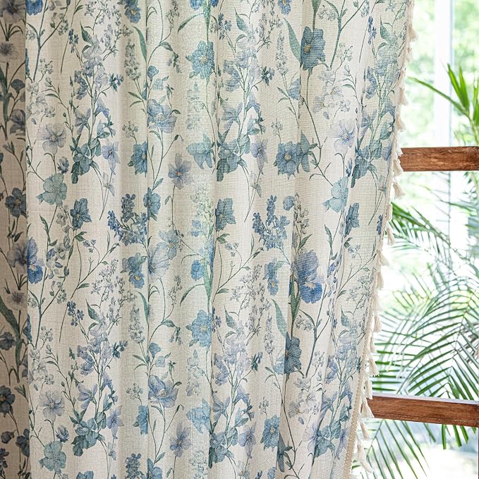 ENJOYBRIDAL Floral 63 Inch Curtains - Image 6