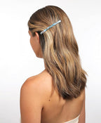 France Luxe Long and Skinny Barrette - Pavlova White