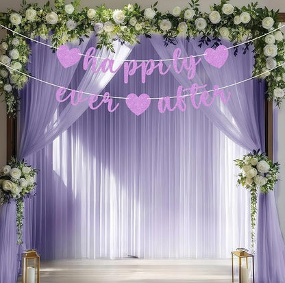 Pre-Strung Happily Ever After Banner - Image 6