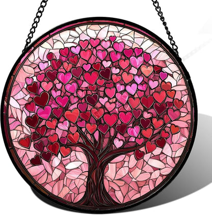 Stained Glass Window Hanging, Birthday Gifts by DASTOLL
