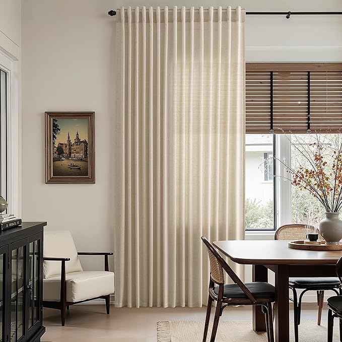 Taupe Burlywood Curtains 96 Inches Long - Image 6
