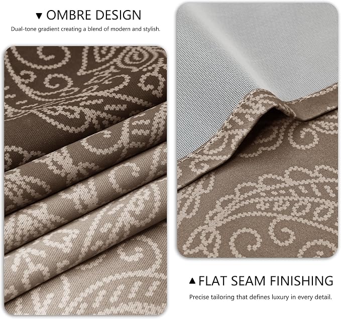DWCN 100% Blackout Curtains for Bedroom 90 Inch Long - Image 6