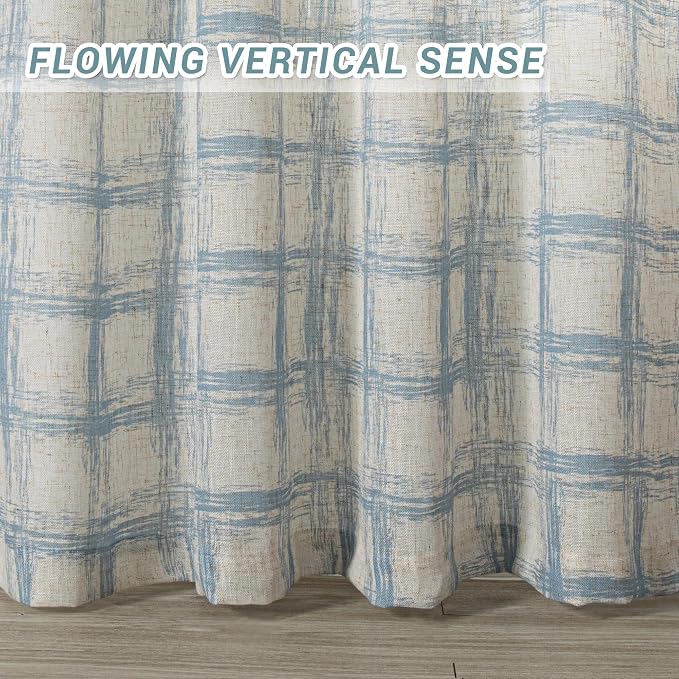 MYSKY HOME 95 inch Curtains 2 Panel Set Curtains - Image 5