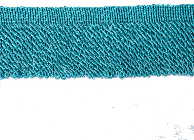 BEL AVENIR Bullion Fringe Trim Curtain Fringes 5 Yard x 2.5 Inches Sewing | - Image 2