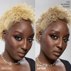 L'Oreal Paris Feria Long-Lasting Anti Brass Power Hair Toner, Ammonia Free Demi Permanent Hair Color, Ice Blonde Hair Toner, 1 Application