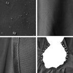 Waterproof Hairdresser Cutting Cape Lightweight with Two Slots Salon Cape Adjustable Neck Part for Adults and Youth
