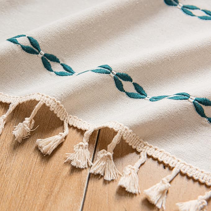 Sutuo Home Boho Farmhouse Curtains 72 Inches Long - Image 4