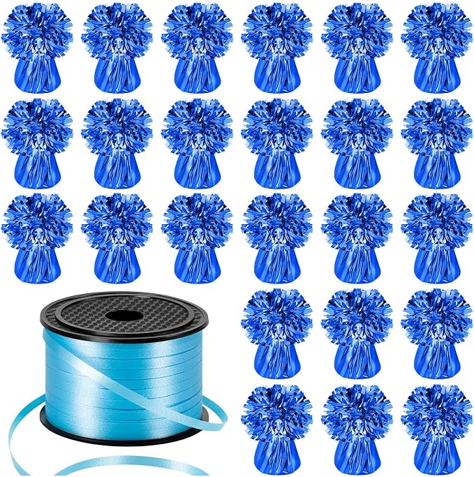 24 PCS Balloon Weights Metallic Anchor, Balloon Holder Heavy Weights | by KVCSYAW