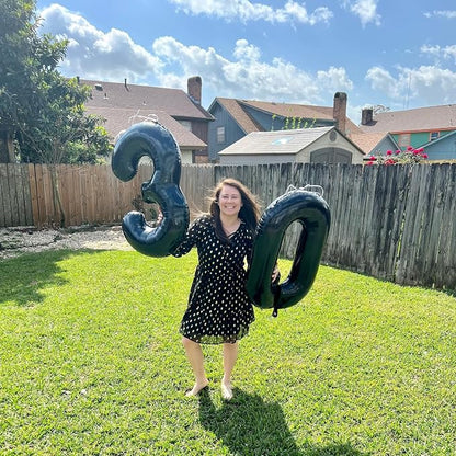 Black 30 Balloon - Image 9