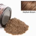 Hair Building Fiber. Cover Bald Spot and Thinning Hair Instantly. 10X Fuller Hair. All-Natural, Organic Hair Loss Concealer. Trial Size (10-Day Supply). Medium Brown