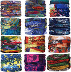 Face Mask Bandanas Neck Gaiter Headwear Magic Scarf Headband for dust Sun Wind