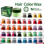Temporary Hair Color Wax for Men - SUPIYA Washable Hair Wax Color, All-Day Hold Disposable Hair Wax for Christmas, Cosplay & Daily (Marige Color #68)