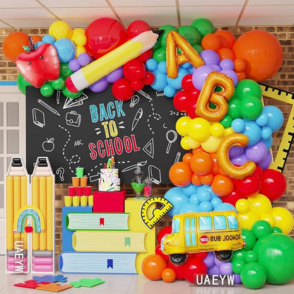 Back to School Balloon Arch Garland Kit, by UAEYW