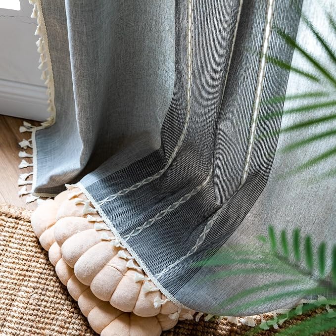 Sutuo Home Boho Curtains 72 inch Long - Image 7