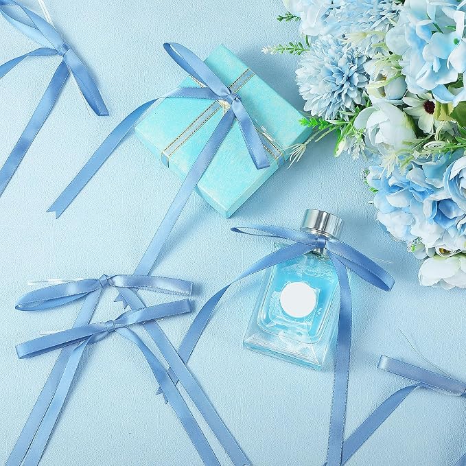 Riceshoot Dusty Blue Bows - Image 3