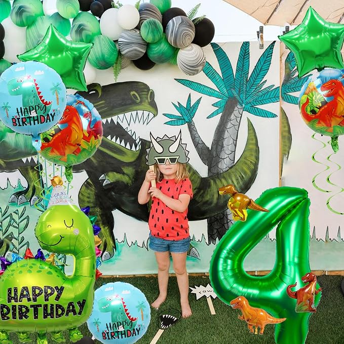 Dinosaur Party Decorations Balloons - Image 6