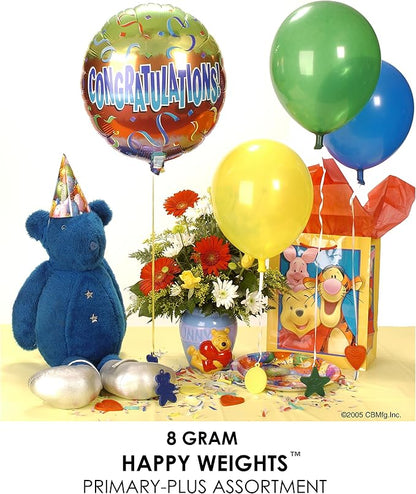 Creative Balloons™ Happy Weight™ – 8 g Primary Balloon Weights – 100‑Count Bulk - Image 2