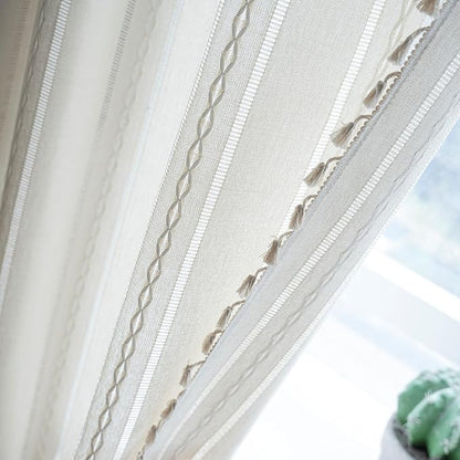 Sutuo Home Boho Curtains for Bedroom Living Room 90 Inches Long, Semi-Blackout - Image 8