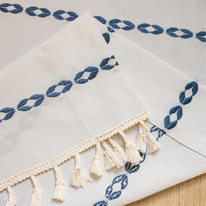 Sutuo Home Boho Valance Curtain 36 inches Tier - Image 6