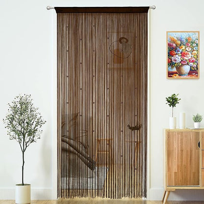 Beaded Curtain Door String Curtains by MakeLifeColorfulandSimple