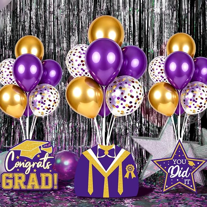 6 Sets 2026 Graduation Balloon Stand Kit - Image 2