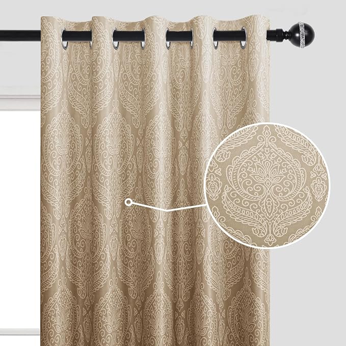 DWCN 100% Blackout Curtains for Bedroom - Image 6