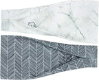 Maven Thread 4" Wide Workout Headbands for Women (2 Pack) – Non-Slip Sweatbands for Gym, Running & Yoga
