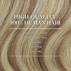 GOO GOO Clip in Hair Extensions Real Human Hair, Remy Human Hair Extensions Clip ins for Women, Natural Human Hair, 24 Inch 170g 7Pcs, 8A/22 Medium Brown Highlighted Golden Blonde