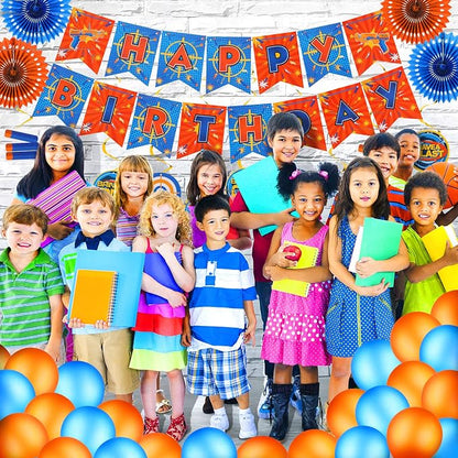 30 Pieces Dart Happy Birthday Supplies Gun Decoration Banner Latex Balloons - Image 3