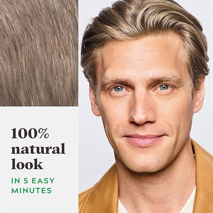Just For Men Shampoo-In Color (Formerly Original Formula), Mens Hair Color with Keratin and Vitamin E for Stronger Hair - Dark Blond/Lightest Brown, H-15, Pack of 3