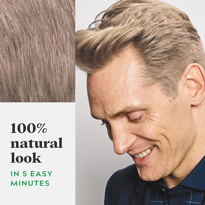 Just For Men Shampoo-In Color (Formerly Original Formula), Mens Hair Color with Keratin and Vitamin E for Stronger Hair - Sandy Blond, H-10, Pack of 3